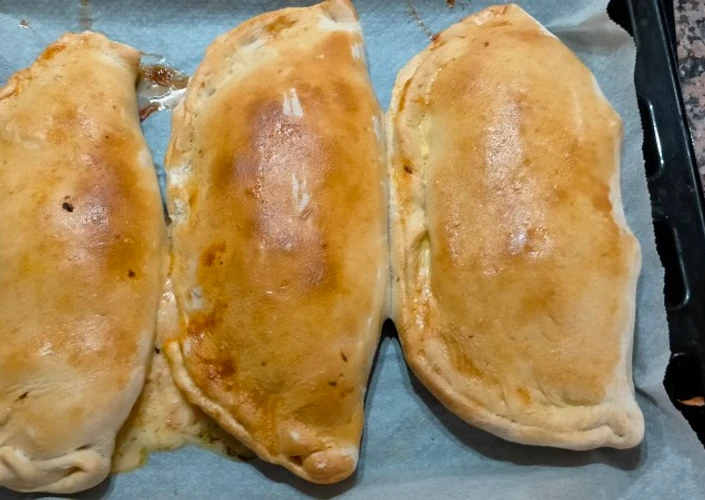 Receta Calzones vegetales y atún