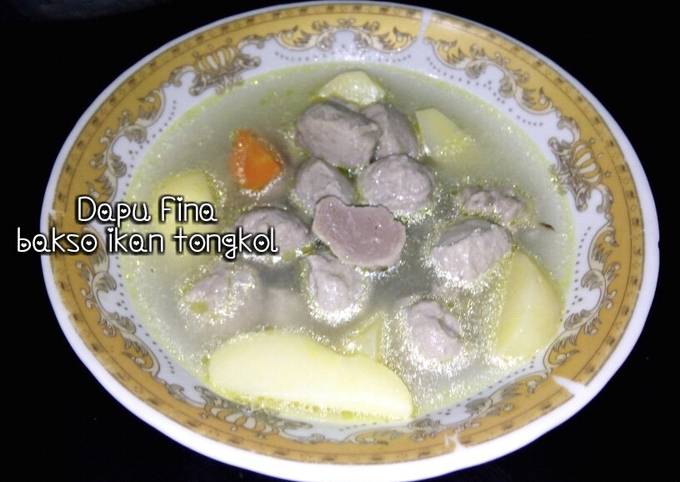 Resep Bakso Ikan Tongkol Kenyal No Bp Gag Kempes Oleh Dapu Fina