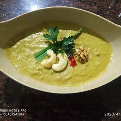 Dry fruit custard A picture of Dry fruit custard.