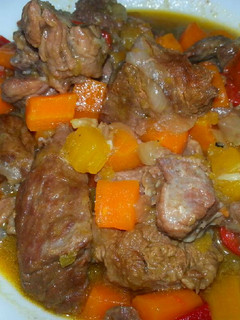 Una foto de Ternera estofada con verduras