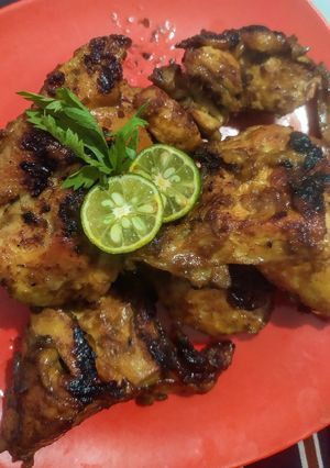 Foto resep Ayam Bakar bumbu kuning