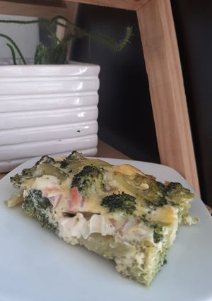 Una foto de Soufflé de brócoli 🥦