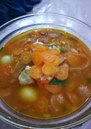 Foto resep Sop Merah Surabaya Sederhana