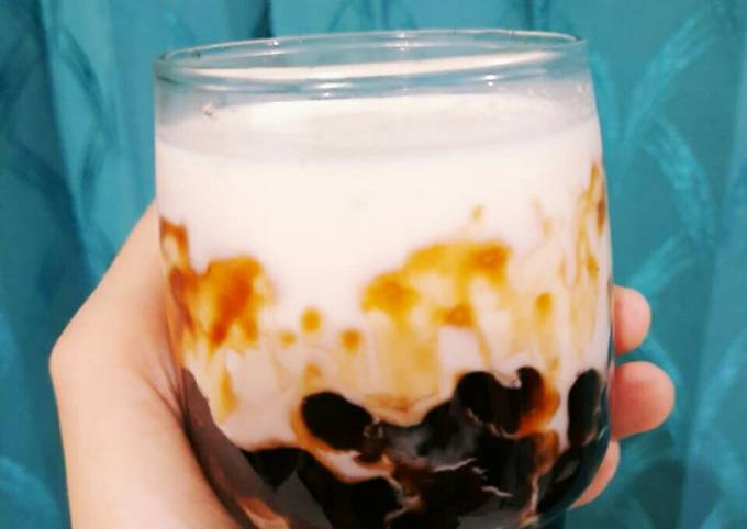 Cara Gampang Membuat Brown Sugar Boba Fresh Milk yang Menggugah Selera