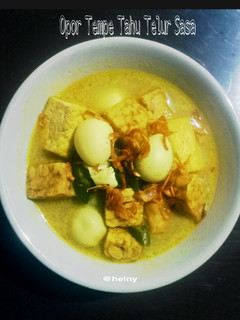 Foto resep Opor Telur Tahu Tempe Sasa