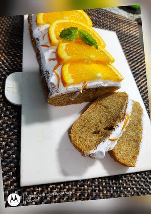 Una foto de Budín de Naranja con Harina Integral