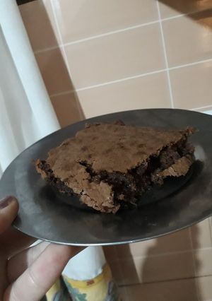 Una foto de Brownie riquísimo😋