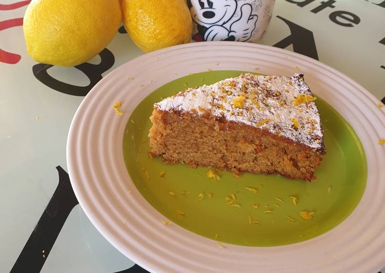 Bizcocho de aceite oliva, limón y anís