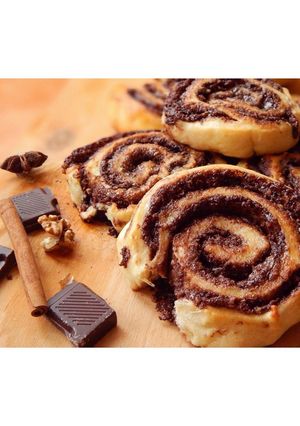 Extra csokis kakaós csiga recept fotója