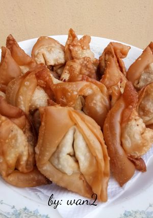 Foto resep Pangsit Goreng #Ayam