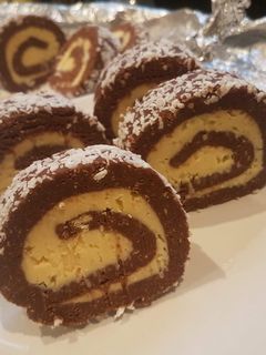 Kókuszos kesztekercs recept fotója