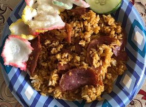 Foto resep Italiano Salami Fried Rice
