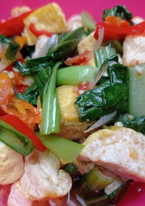 Foto resep Tahu pakcoy // Tumis tahu pakcoy