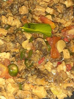 Foto resep Oseng Kerang Tempe Pedas