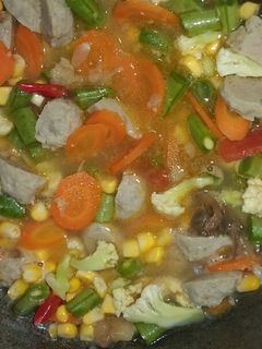Foto resep Capcay Bakso