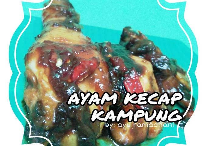 Ayam kecap kampung