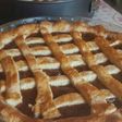 Pasta frola de dulce de leche
