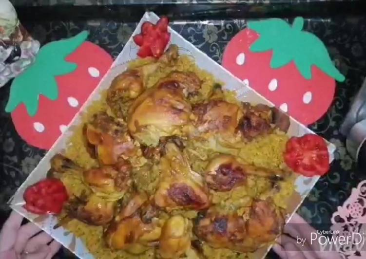 الكبسه السريعه لكاتبه في المطبخ