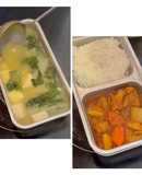 Cơm nhà 9 - cà ri gà, canh cá cải trắng đậu hũ