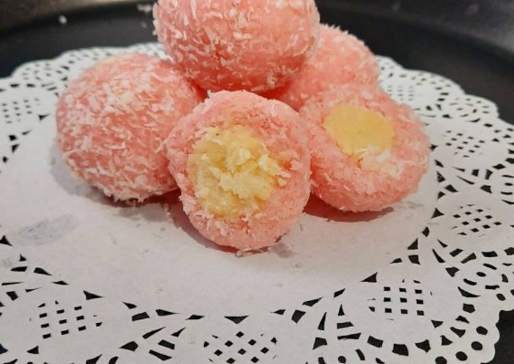 Stuffed Coconut Laddu