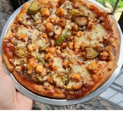 A picture of Homemade Veg Cheese Pizza.