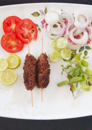 A picture of Seekh Kebab.