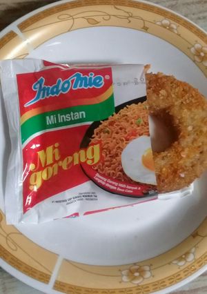 Foto resep Donat indo mie 😋