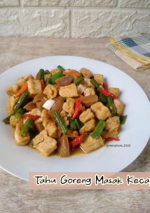 Foto resep Tahu Goreng Masak Kecap