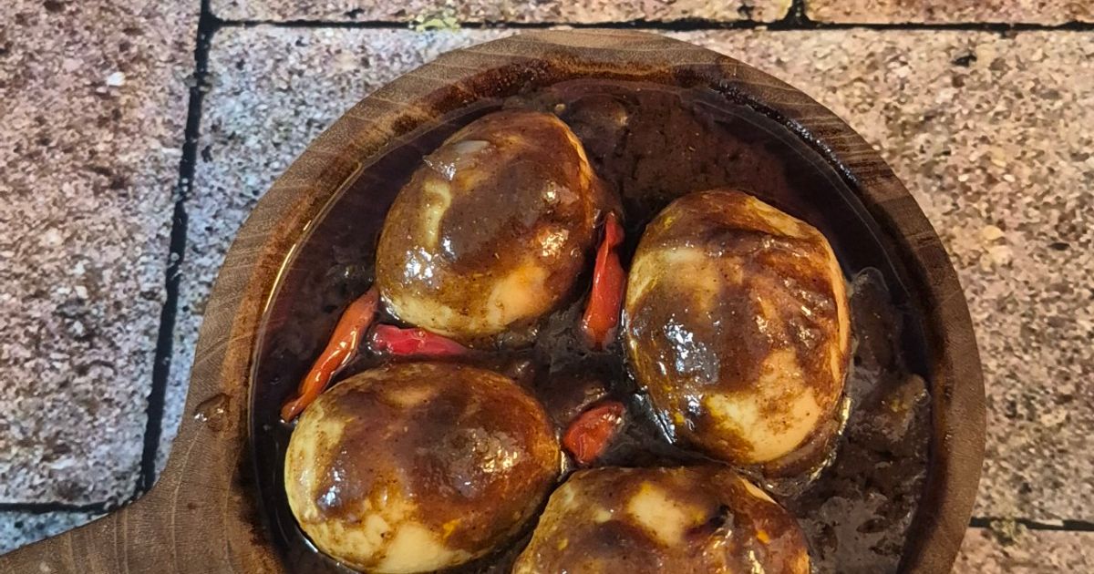 Rendang Telur Bumbu Instan
