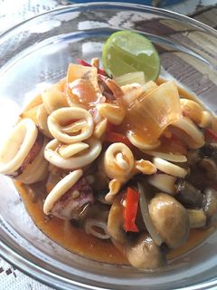 Foto resep Cumi Asam Manis