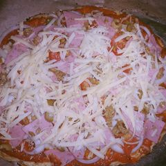 A picture of Cauliflower-based Pizza.
