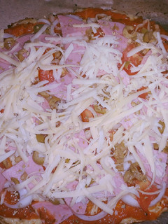 A picture of Cauliflower-based Pizza.