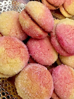Una foto de Galletas melocotón - peach cookies 🍑