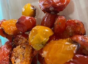 Une photo de Tomates à la provençale à l’air fryer