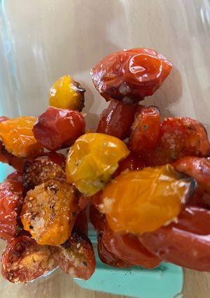 Une photo de Tomates à la provençale à l’air fryer