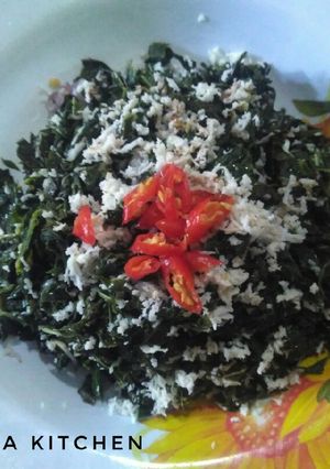 Foto resep Pecelan Daun Singkong
