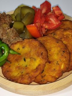 عکسی از دستور کوکو سیب زمینی