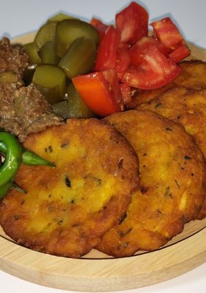 عکسی از دستور کوکو سیب زمینی