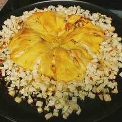 A picture of Quick 'n Easy Buffalo Ranch Chicken Crescent Ring.