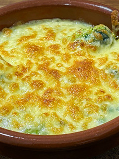 Una foto de Verduras gratinadas con bechamel