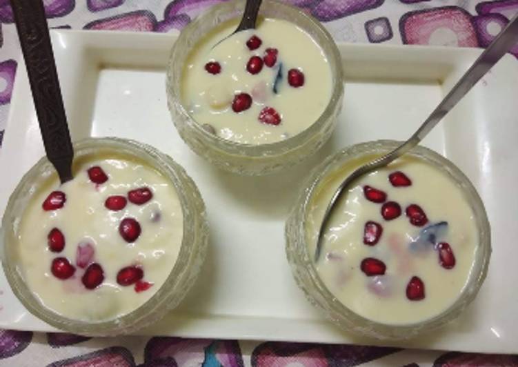 Easiest Way to Prepare Award-winning Fruits custard