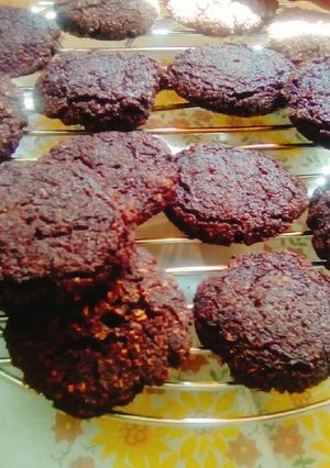 Una foto de Galletitas de polenta, sin harinas, con chocolate!! SIN TACC!!👏