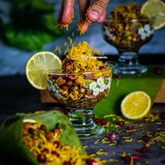 A picture of Healthy Sprouts Salad Chaat| Sprouts Salad Bhel| Weight Loss.