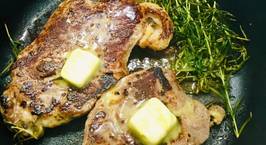 Hình ảnh món Steak lá hương thảo và truffle