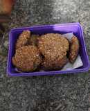 Galletitas de avena, cacao y coco