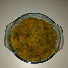 A picture of Mashed Hubbard squash.