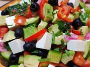 A picture of vegetable salad
