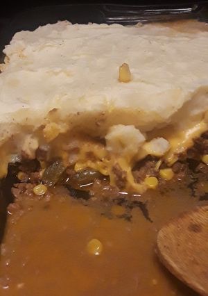 A picture of Tex-Mex Shepherd's Pie.