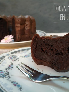 Una foto de Torta de chocolate 🍫 en licuadora