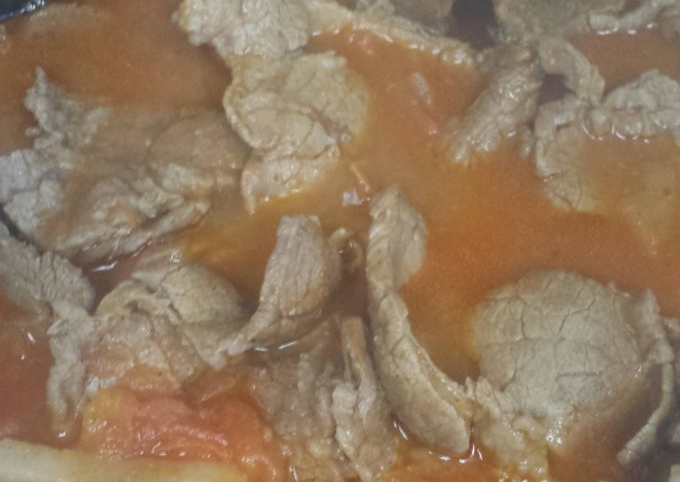 Bistec a la mexicana